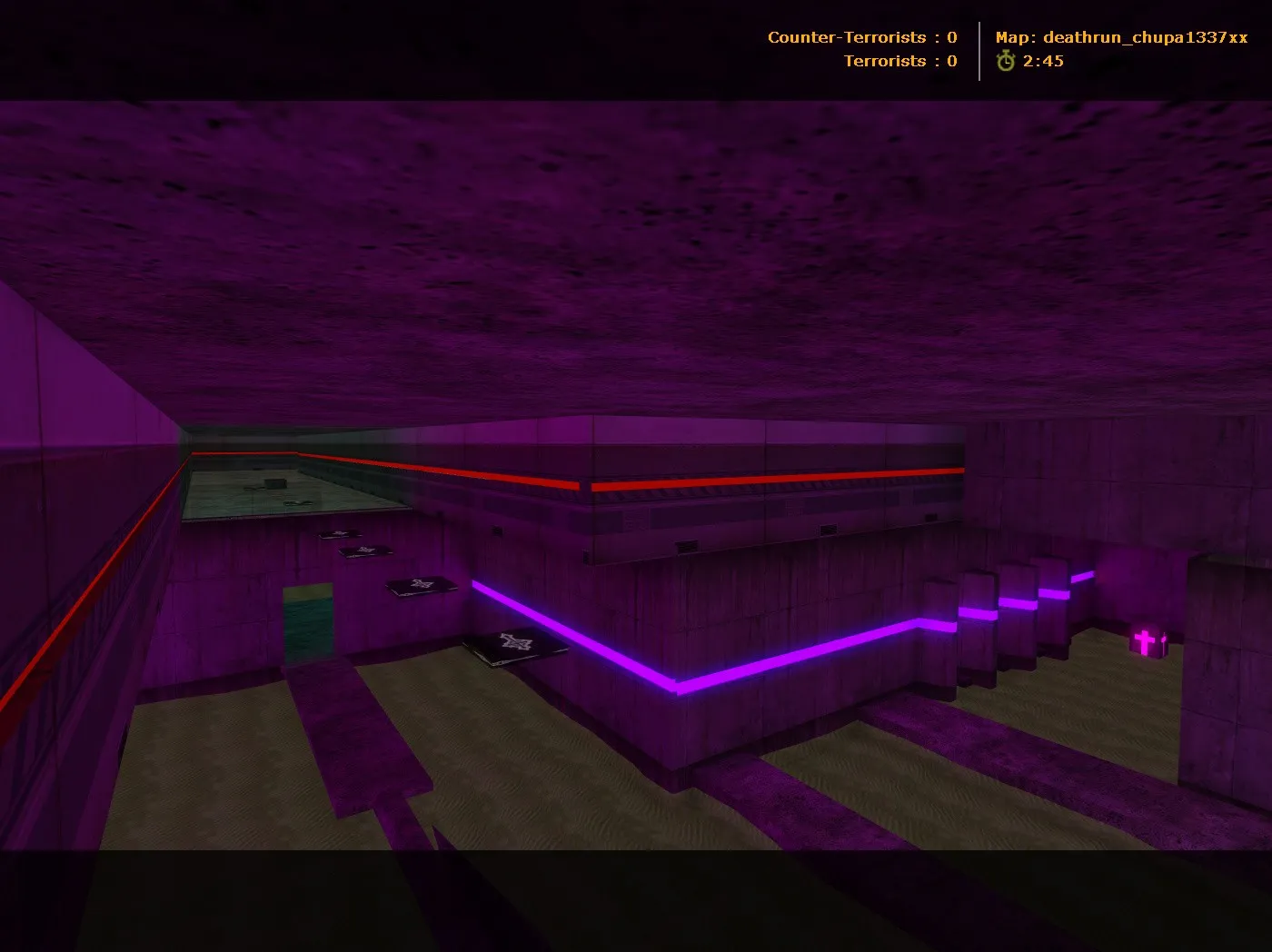 deathrun_chupa1337xx для CS 1.6: Deathrun-локация, точки, ловушки, .nav и производительность - скриншот 6