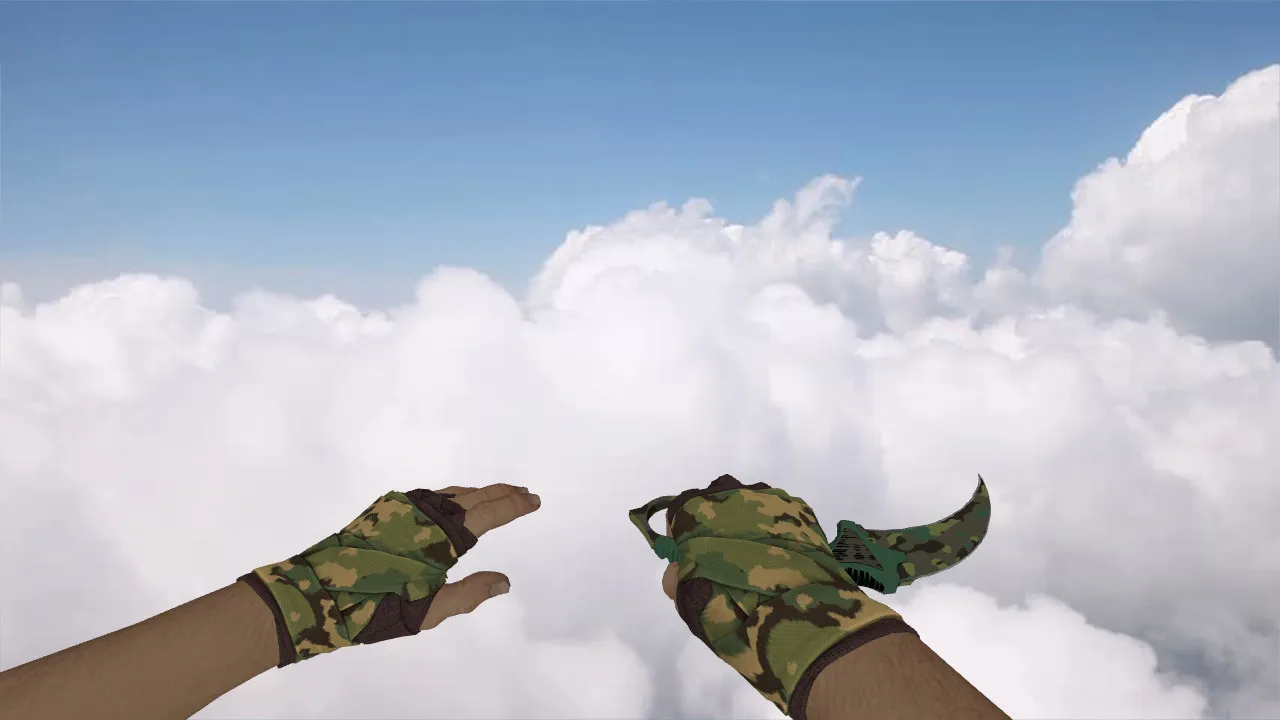 Пак моделей оружия «Hand Wraps Arboreal USP-Knife» v_ p_ w_ с звуками и анимацией осмотра для CS 1.6 - скриншот 1