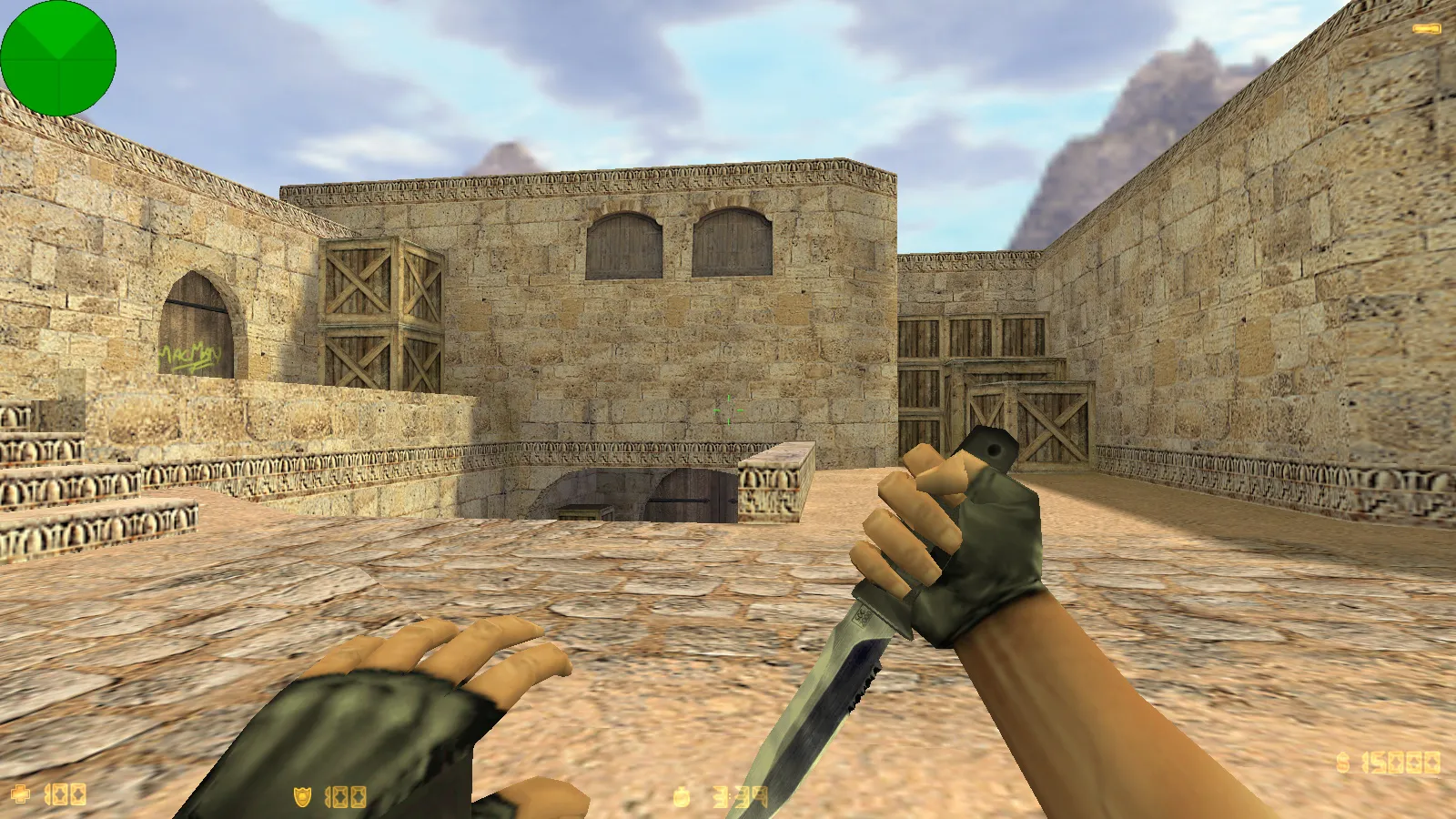 Сборка CS 1.0 для CS 1.6: 5 апдейтов, модели оружия v_/p_/w_, звуки, текстуры карт и фон меню - скриншот 3