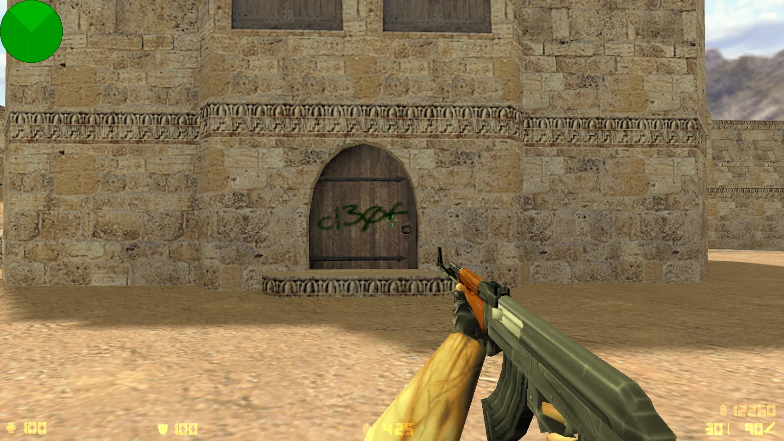 Сборка CS 1.0 для CS 1.6: 5 апдейтов, модели оружия v_/p_/w_, звуки, текстуры карт и фон меню - скриншот 4