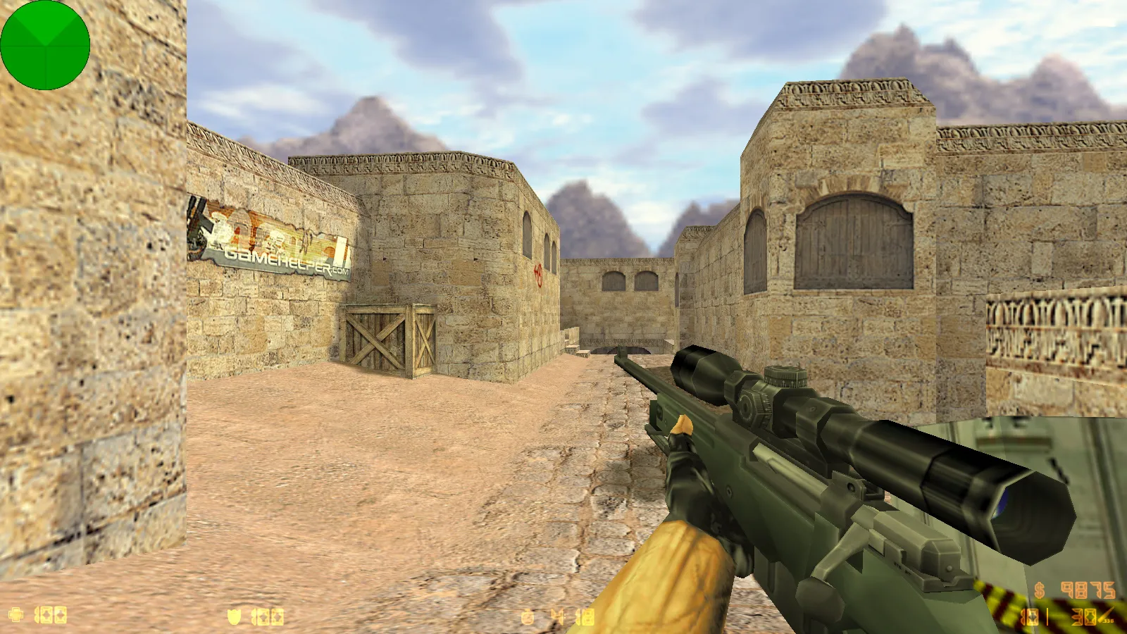Сборка CS 1.0 для CS 1.6: 5 апдейтов, модели оружия v_/p_/w_, звуки, текстуры карт и фон меню - скриншот 5