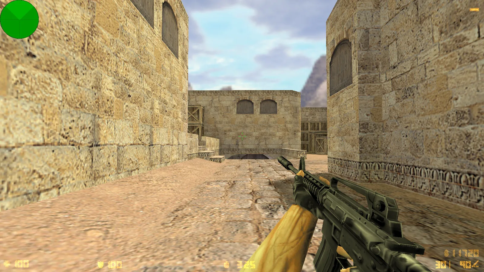 Сборка CS 1.0 для CS 1.6: 5 апдейтов, модели оружия v_/p_/w_, звуки, текстуры карт и фон меню - скриншот 6