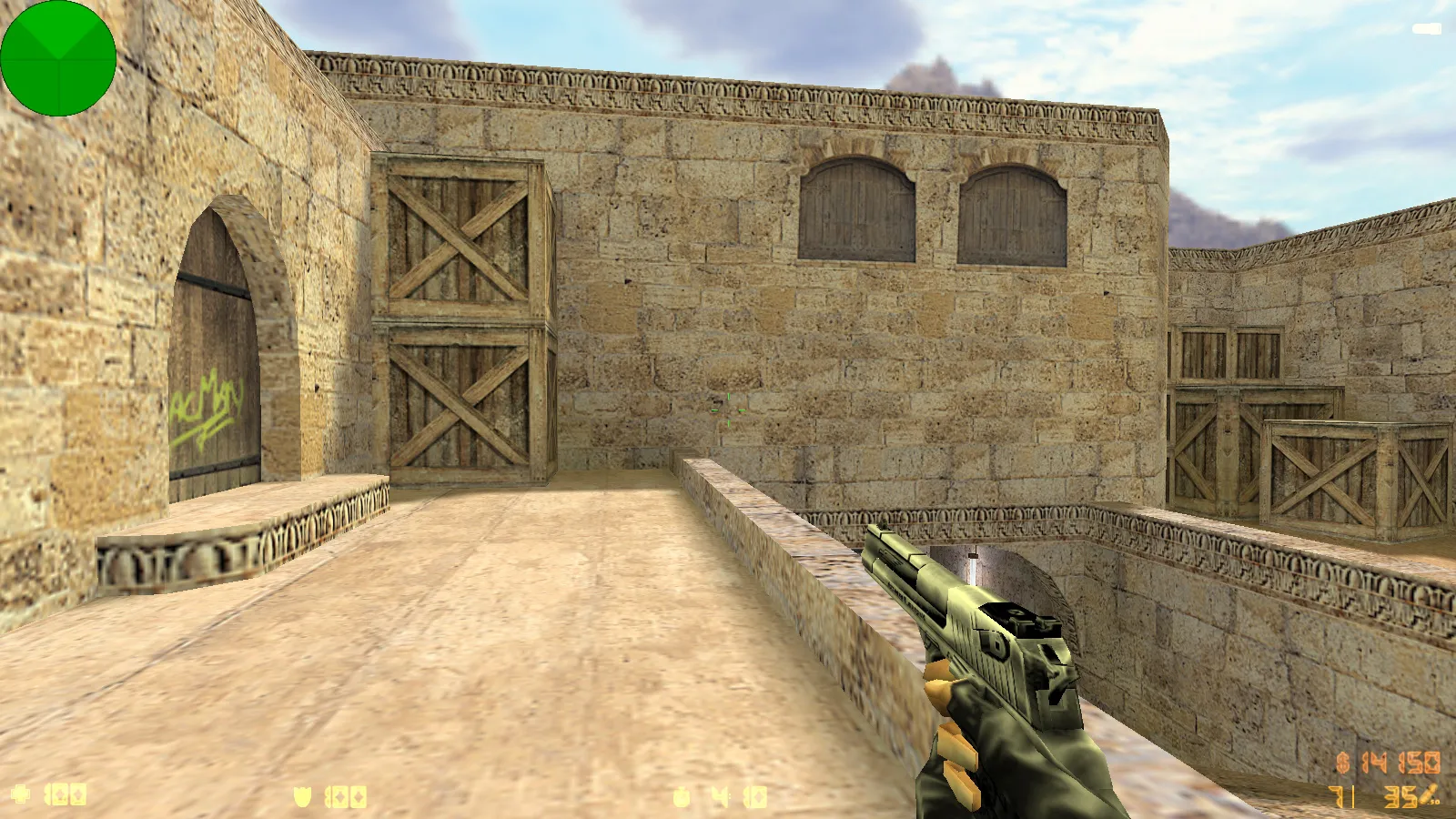 Сборка CS 1.0 для CS 1.6: 5 апдейтов, модели оружия v_/p_/w_, звуки, текстуры карт и фон меню - скриншот 7