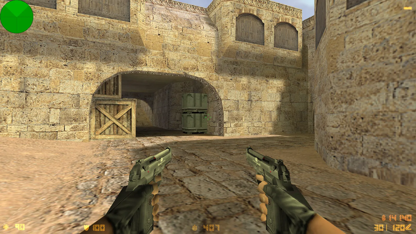 Сборка CS 1.0 для CS 1.6: 5 апдейтов, модели оружия v_/p_/w_, звуки, текстуры карт и фон меню - скриншот 10