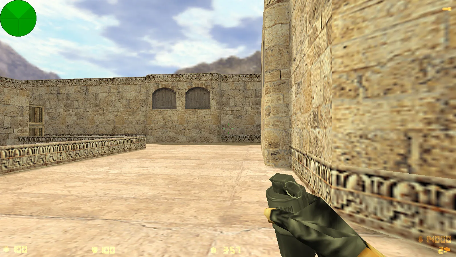 Сборка CS 1.0 для CS 1.6: 5 апдейтов, модели оружия v_/p_/w_, звуки, текстуры карт и фон меню - скриншот 14