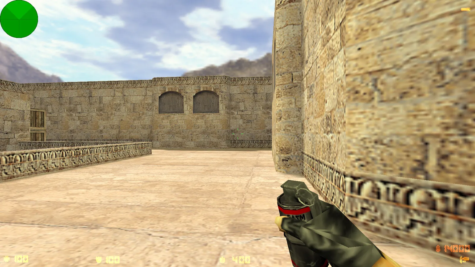 Сборка CS 1.0 для CS 1.6: 5 апдейтов, модели оружия v_/p_/w_, звуки, текстуры карт и фон меню - скриншот 15