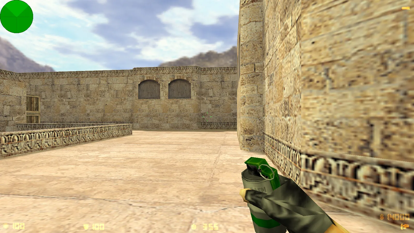 Сборка CS 1.0 для CS 1.6: 5 апдейтов, модели оружия v_/p_/w_, звуки, текстуры карт и фон меню - скриншот 16