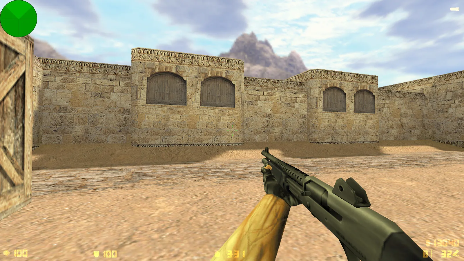 Сборка CS 1.0 для CS 1.6: 5 апдейтов, модели оружия v_/p_/w_, звуки, текстуры карт и фон меню - скриншот 17
