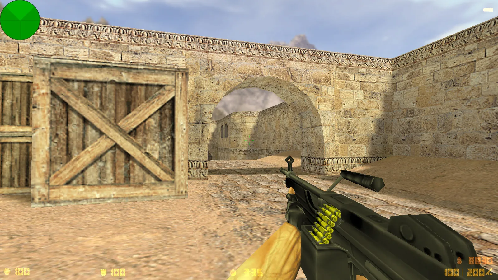 Сборка CS 1.0 для CS 1.6: 5 апдейтов, модели оружия v_/p_/w_, звуки, текстуры карт и фон меню - скриншот 18