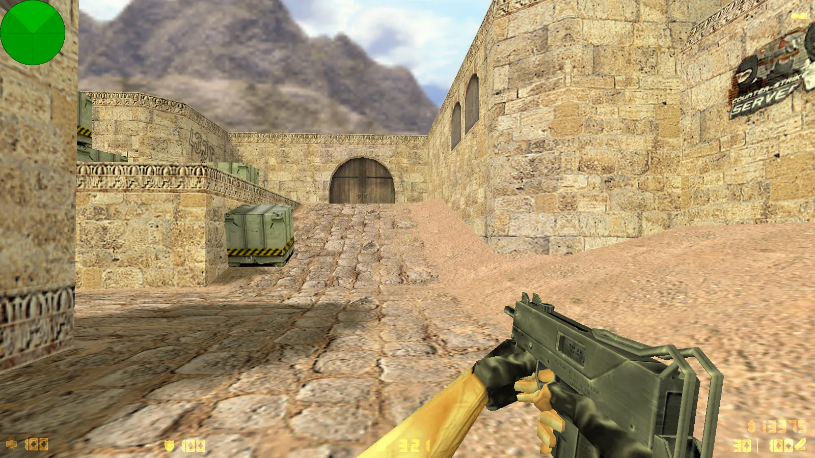 Сборка CS 1.0 для CS 1.6: 5 апдейтов, модели оружия v_/p_/w_, звуки, текстуры карт и фон меню - скриншот 19