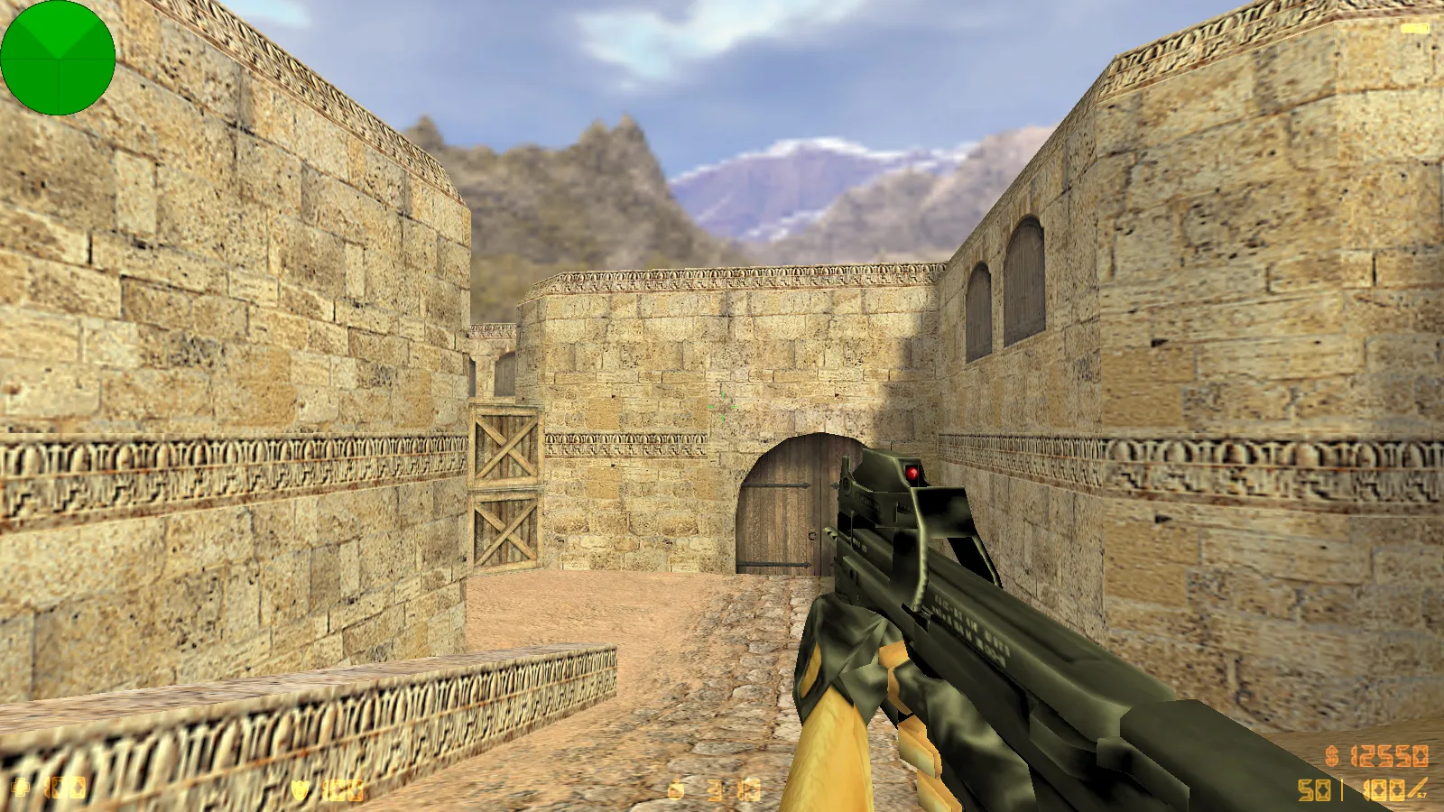 Сборка CS 1.0 для CS 1.6: 5 апдейтов, модели оружия v_/p_/w_, звуки, текстуры карт и фон меню - скриншот 21