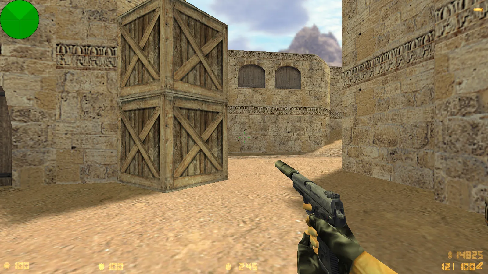 Сборка CS 1.0 для CS 1.6: 5 апдейтов, модели оружия v_/p_/w_, звуки, текстуры карт и фон меню - скриншот 28