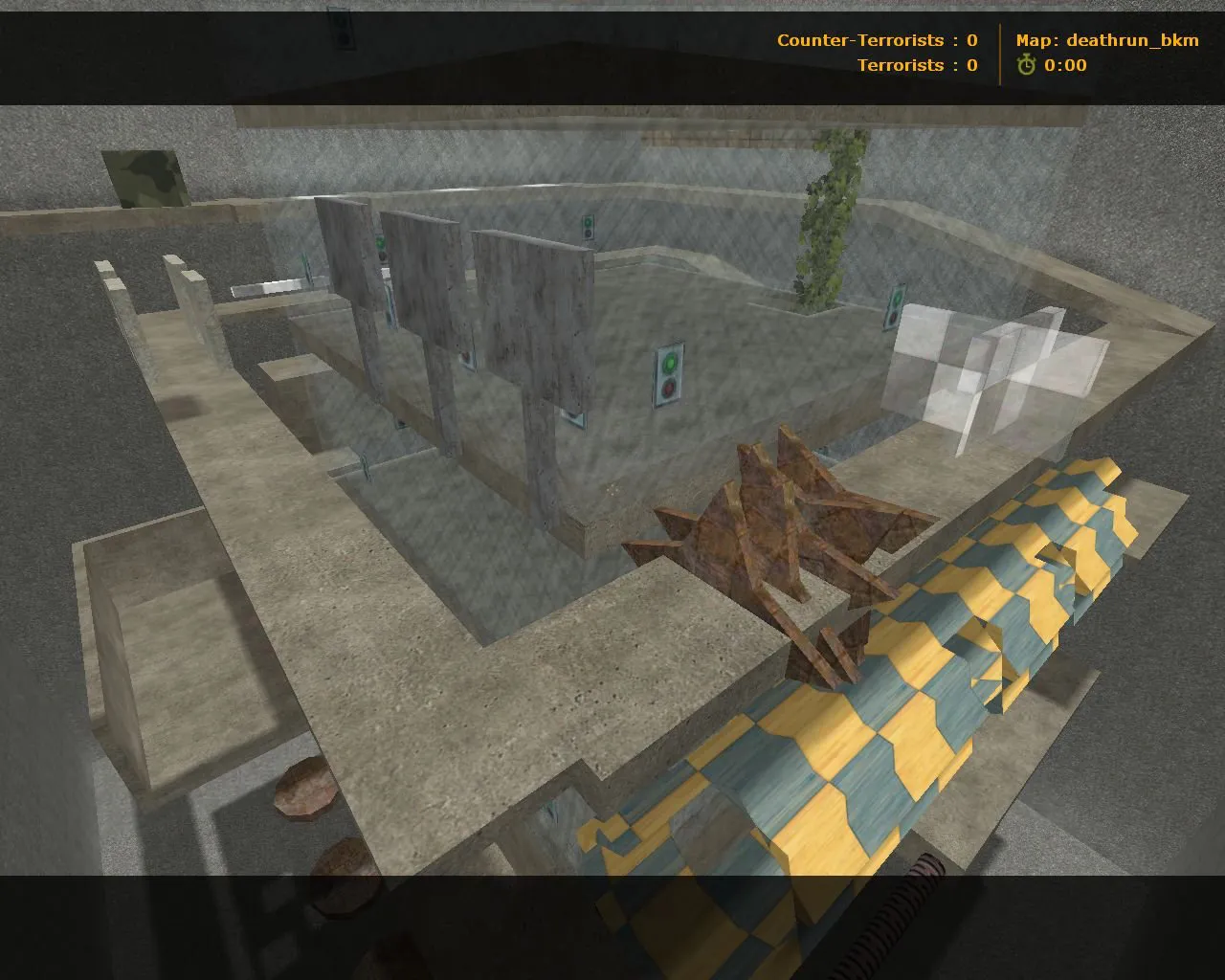 deathrun_bkm для CS 1.6 - тактика за спецов, точки, .nav и оптимизация карты - скриншот 3