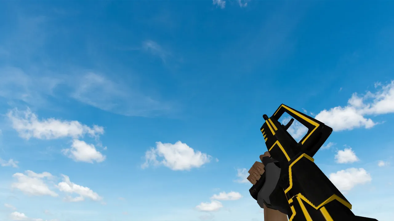 Модель «Famas Gold Neon» для CS 1.6 - Уникальный стиль игры - скриншот 2