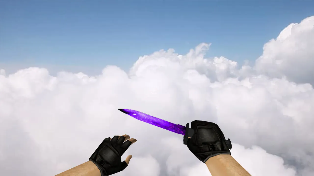 Модель ножа Bayonet Lazarat Phase 4 для CS 1.6: v_ w_ p_ модели, звуки, анимация осмотра, текстуры и настройка - скриншот 3