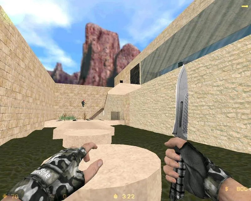 deathrun_desert для CS 1.6: тактика, точки, .nav для ботов, оптимизация wpoly/epoly - скриншот 2