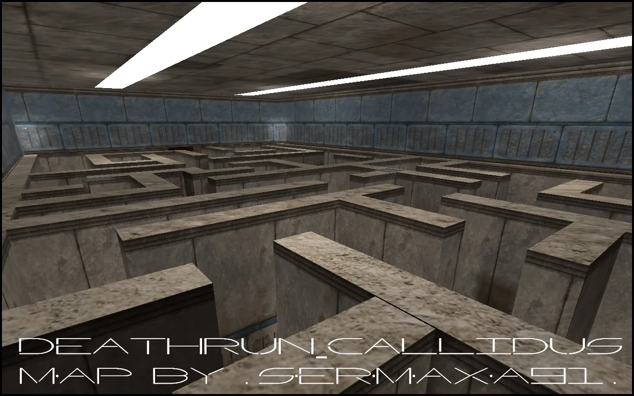 deathrun_callidus для CS 1.6: тактика за терр и CT, точки, .nav, оптимизация карты - скриншот 2