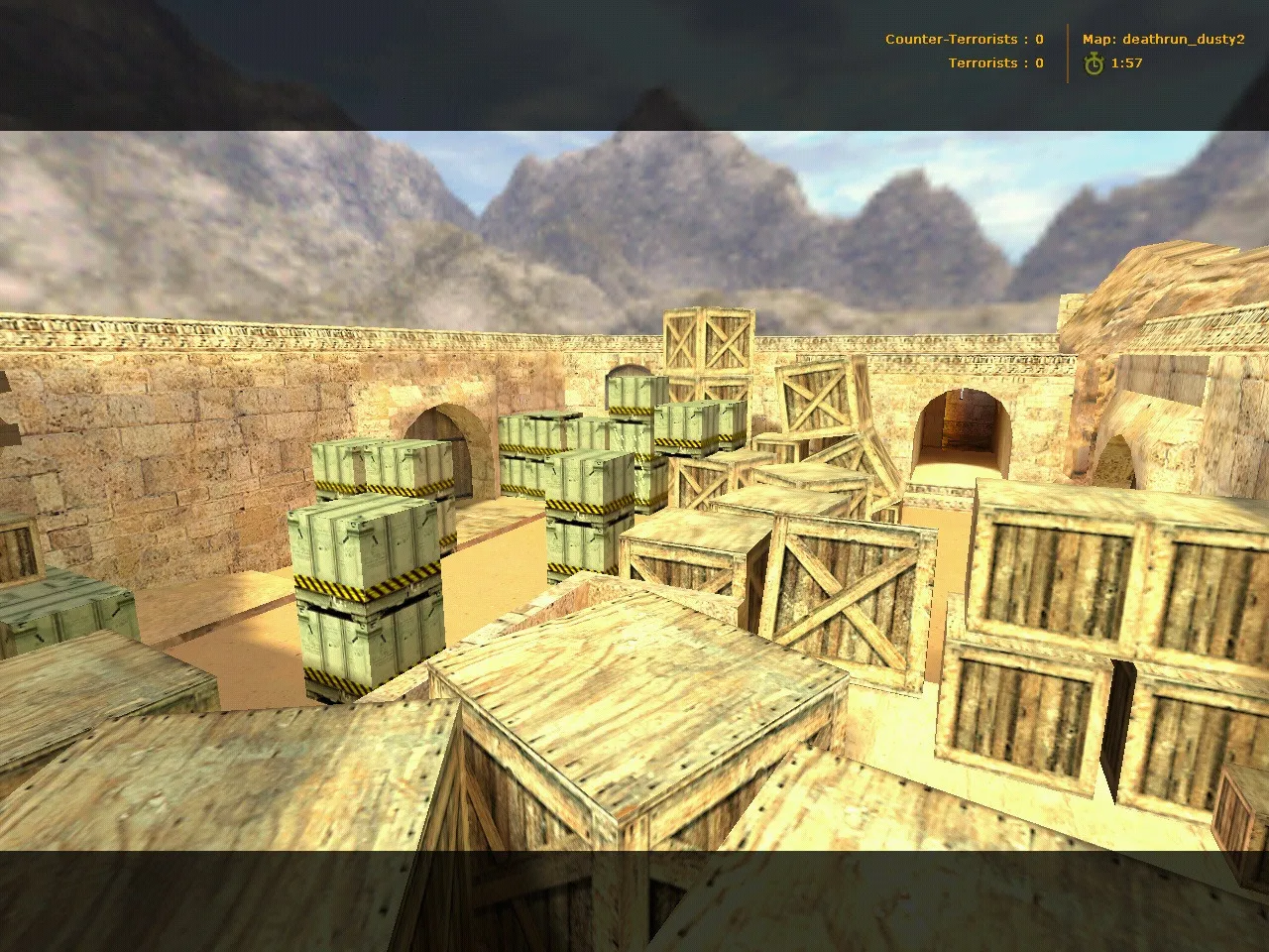 deathrun_dusty2 для CS 1.6: тактики, точки, .nav и оптимизация карт - скриншот 5