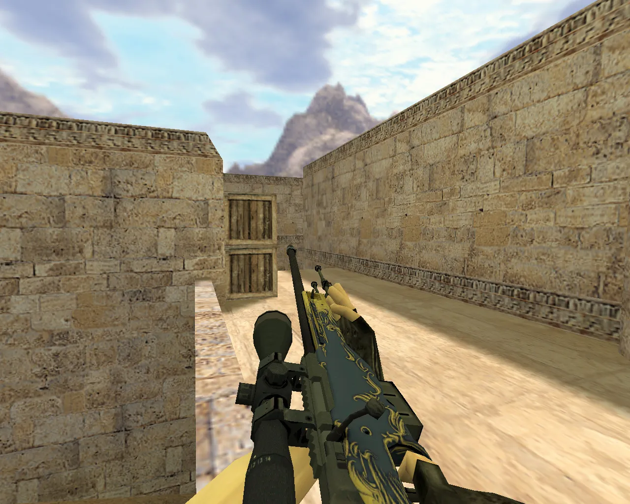 Модель «AWP Боец» для CS 1.6 – уникальная сборка для геймеров - скриншот 2