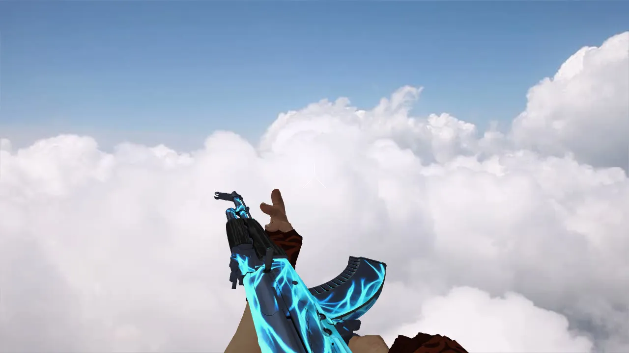 Модель v_ak47 Soul Devourer для CS 1.6: p_ak47, w_ak47, звук, анимация осмотра и текстуры - скриншот 3