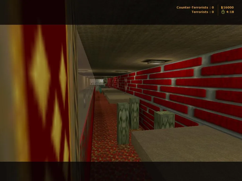 deathrun_hailx для CS 1.6: тактика терроров, CT, ловушки и боты, оптимизация карты и .nav - скриншот 3