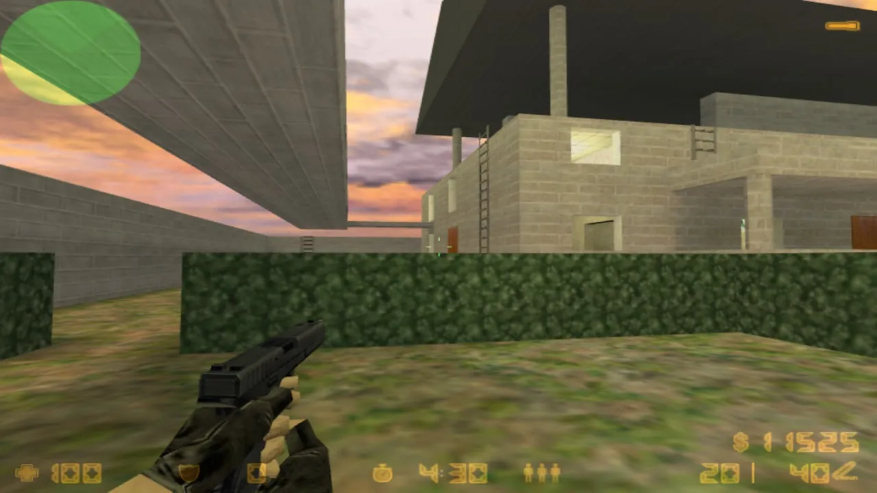 Карта cs_mansion_hightower для CS 1.6: тоннели, вышка под AWP, ходы и баланс сторон - скриншот 8