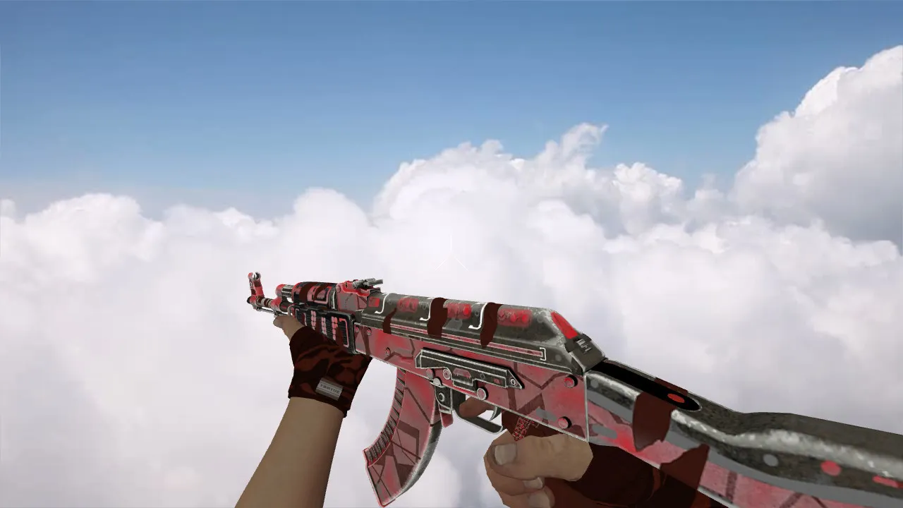 Модель v_ ak-47 Ruby Forged для CS 1.6: p_ и w_ файлы, звуки, анимация осмотра, текстуры и настройка - скриншот 2
