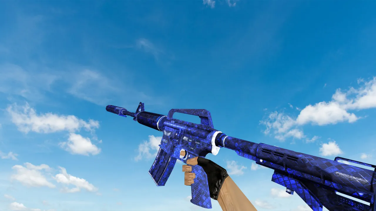 Blue The Prophet Pack: набор моделей оружия для CS 1.6 v_/p_/w_ с анимацией осмотра и звуками - скриншот 3
