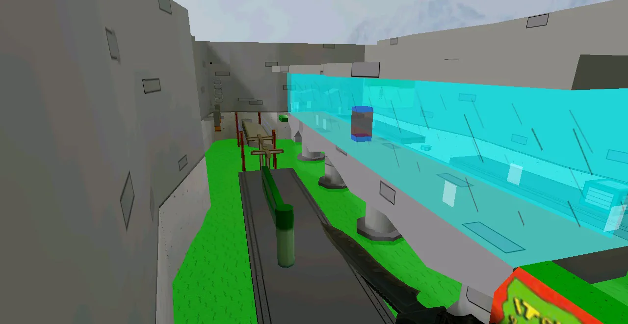 deathrun_cartoon для CS 1.6: deathrun карта, точки, .nav, баланс сторон и запуск без подмен - скриншот 3