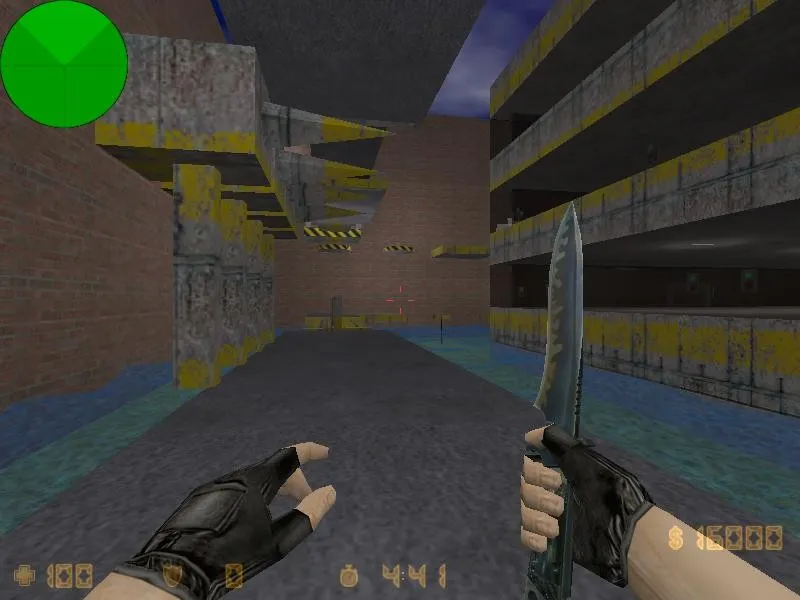deathrun_form для CS 1.6: карта deathrun с точками, ловушками и поддержкой ботов - скриншот 2
