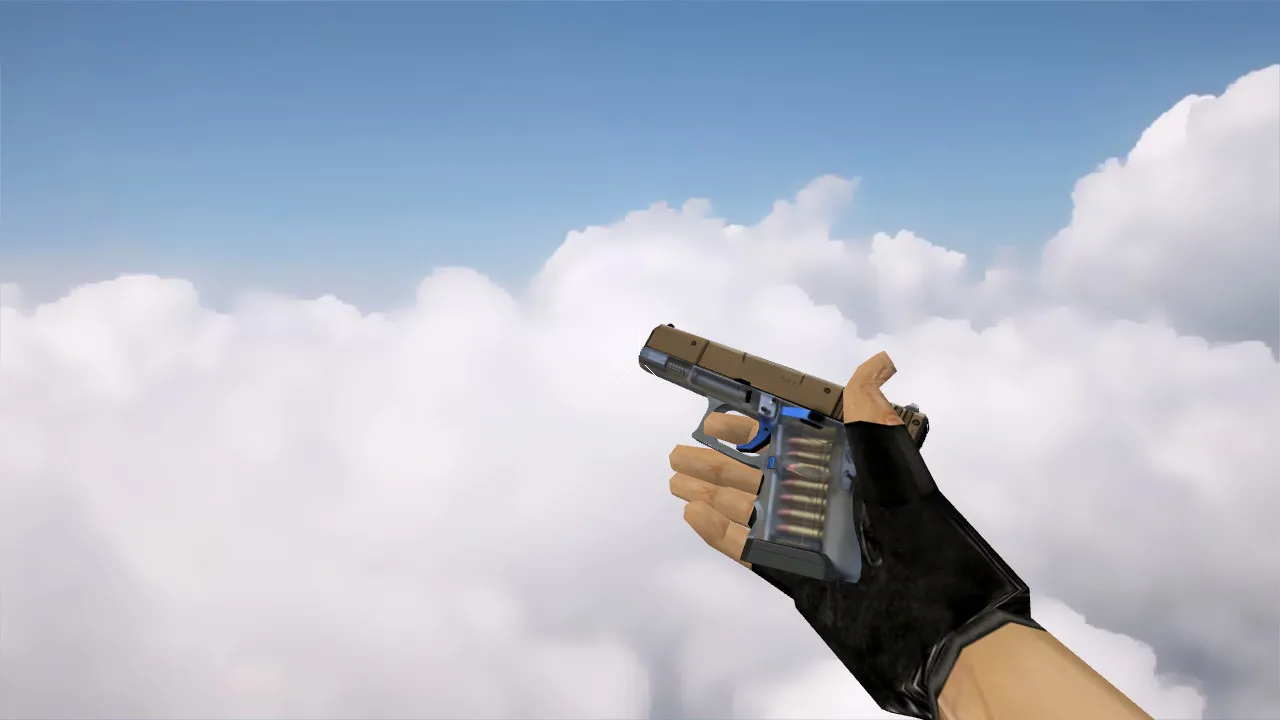 Glock-18 | Прозрачный полимер для CS 1.6 – Модели оружия - скриншот 1