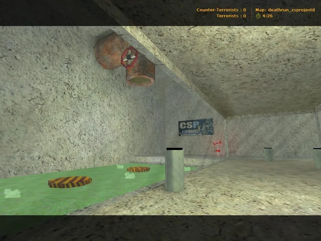 deathrun_csproject для CS 1.6: deathrun-карта, точки, .nav, оптимизация wpoly/epoly - скриншот 2