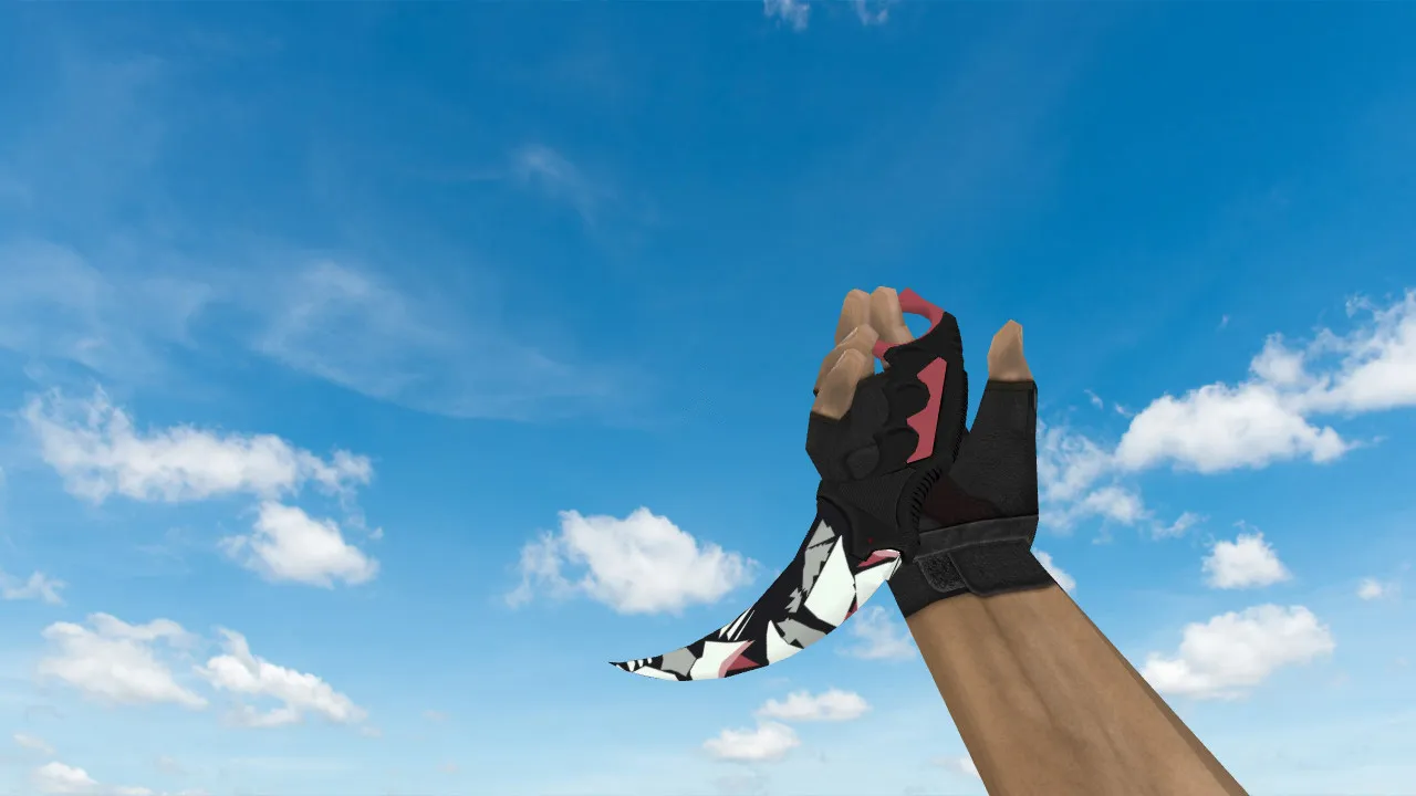 Модель «Karambit Gratis» для CS 1.6: v_ p_ w_ модели, звуки, анимация осмотра и текстуры - скриншот 1
