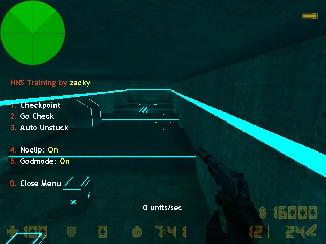 deathrun_blue_x - карта deathrun для CS 1.6: точки, раунды, .nav и оптимизация - скриншот 6