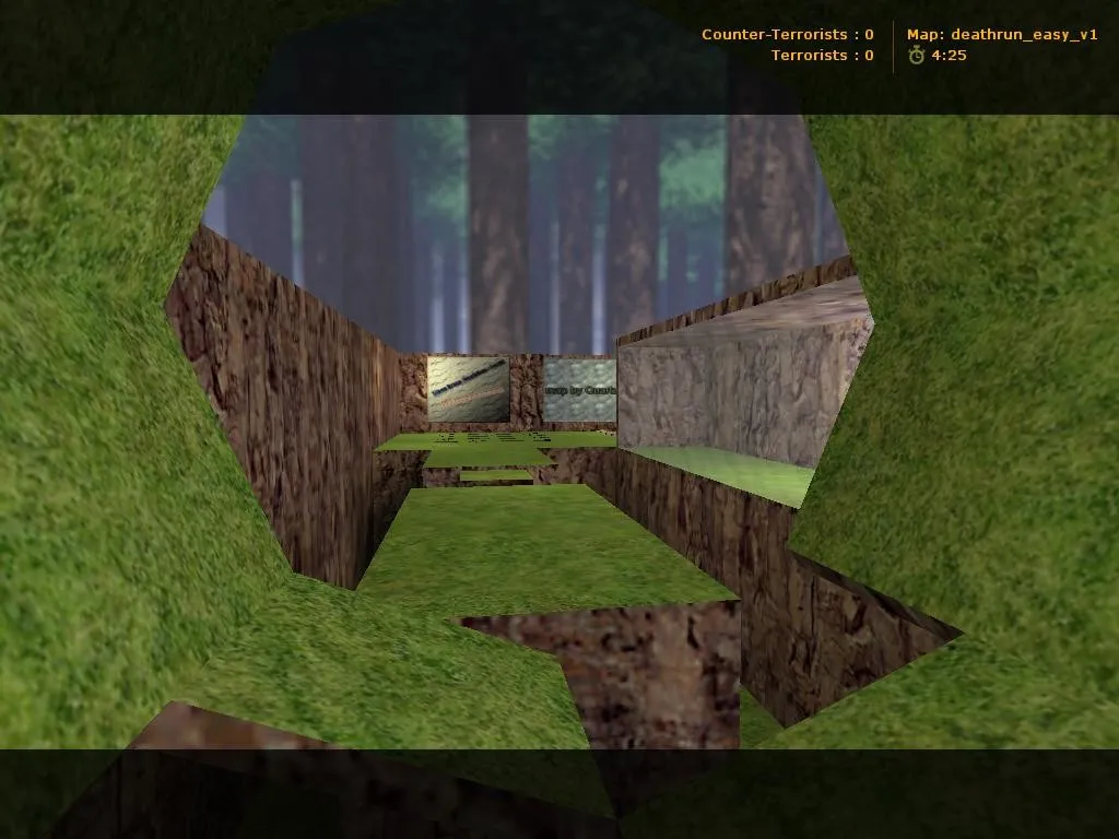 deathrun_easy_v1 для CS 1.6 - лёгкая Deathrun карта: точки, боты, .nav, оптимизация и настройка - скриншот 2