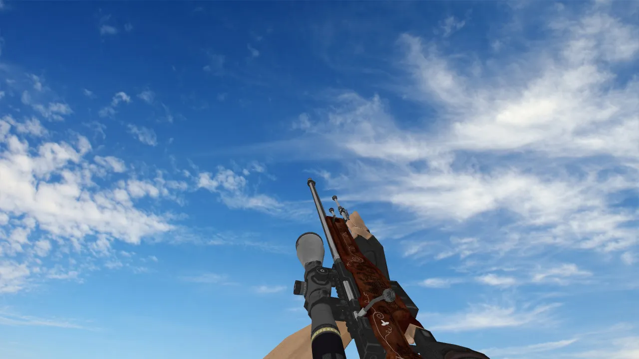 Модель «AWP Hunting» для CS 1.6: Замените стандартное оружие - скриншот 2