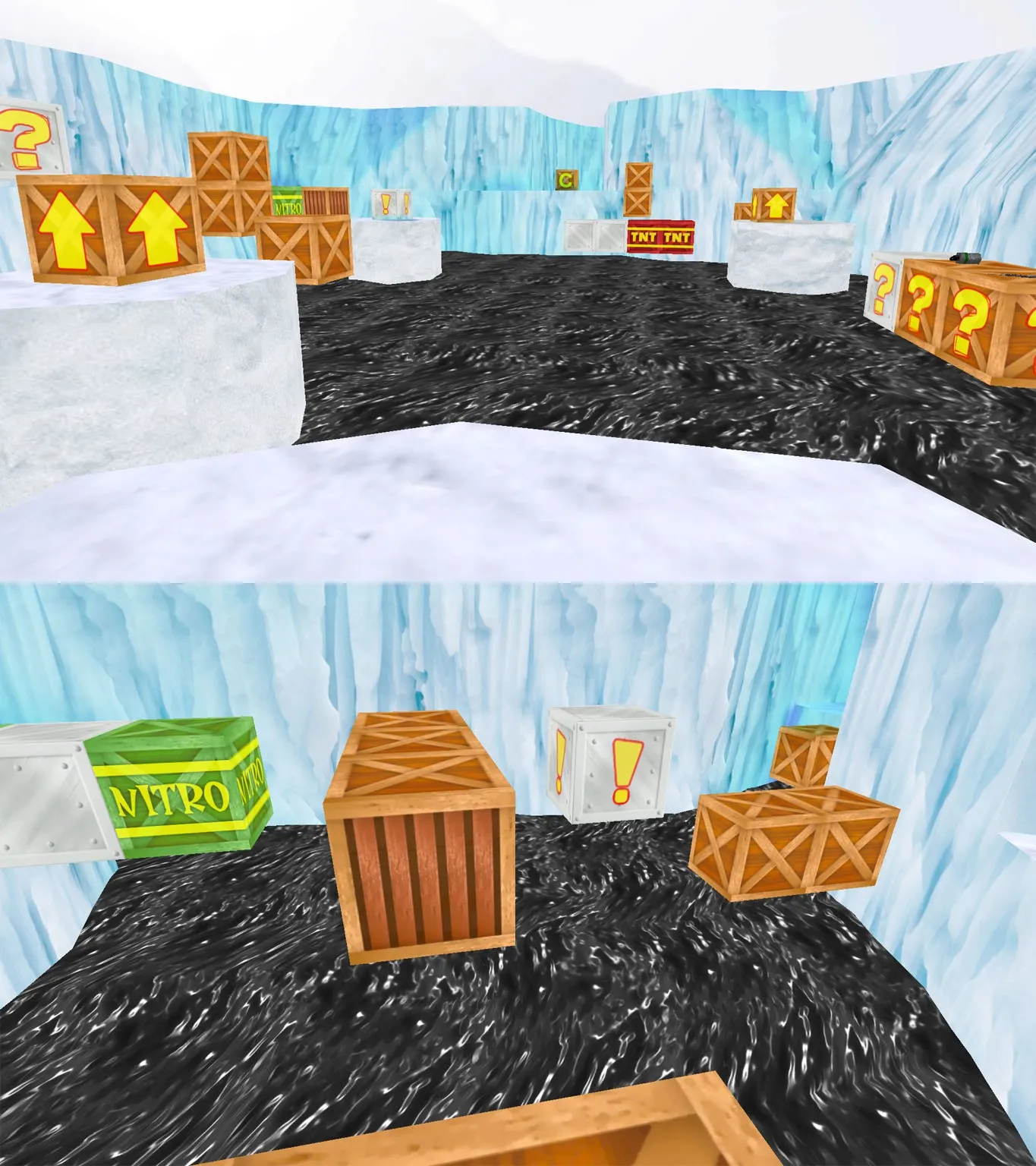 deathrun_bandicoot1_rmk для CS 1.6: deathrun-карта, ловушки, позиции CT и T - скриншот 1