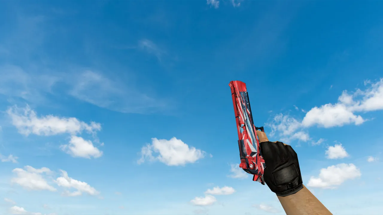 Модель «Deagle Буйство красок» для CS 1.6 - Оружие с уникальным дизайном - скриншот 2