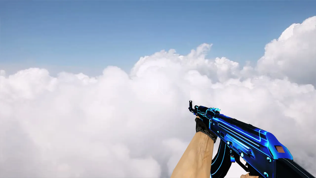 AK-47 Ambient для CS 1.6: усовершенствованная модель оружия - скриншот 4