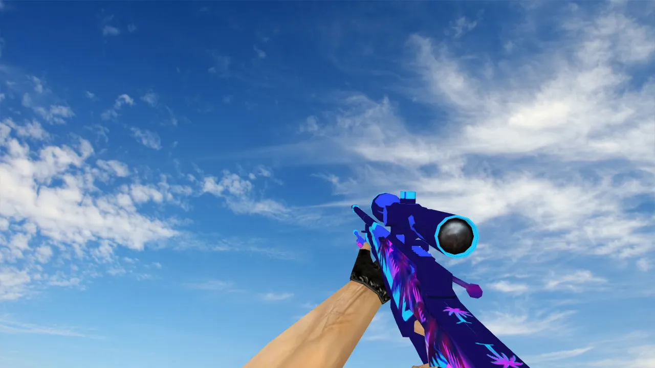 Модель «AWP Ice Palm» для CS 1.6: Обновите своё оружие - скриншот 3