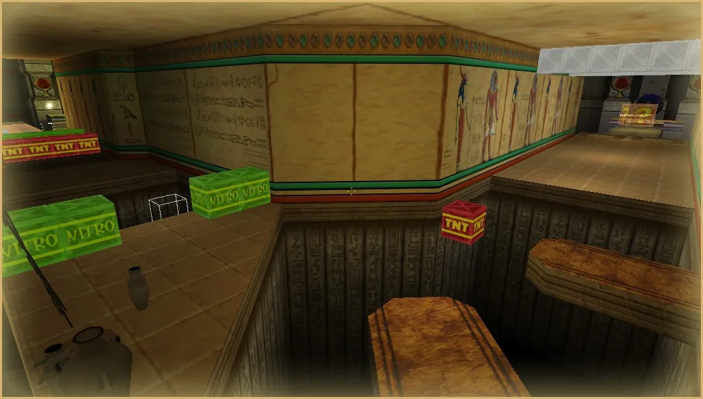 deathrun_crash_egypt - Deathrun-карта для CS 1.6: точки, баланс сторон, .nav и оптимизация - скриншот 2