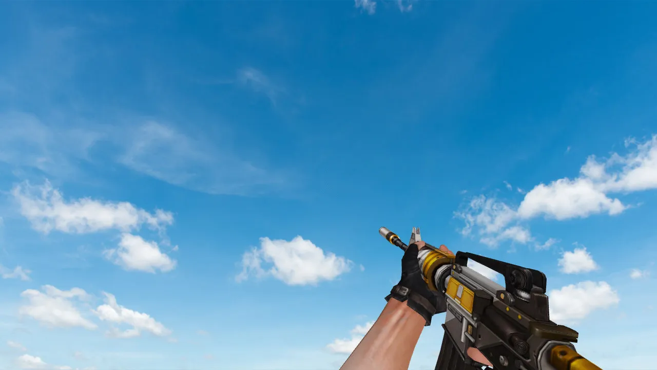 Пак моделей оружия «Eagle Paint Weapon Pack» для CS 1.6: v_, p_, w_ модели, звуки, анимация осмотра и качество текстур - скриншот 5