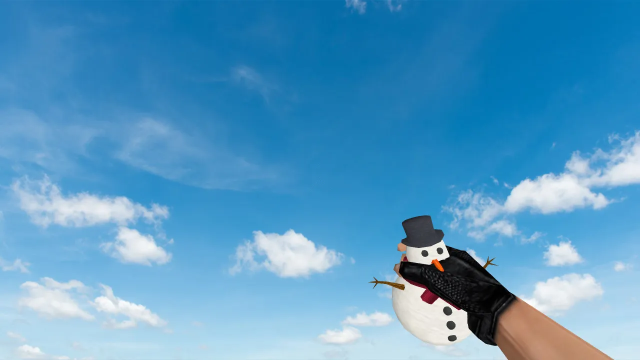 Snowman Nade Pack: модели гранат для CS 1.6 — v_ p_ w_ файлы, звуки, анимация осмотра - скриншот 2