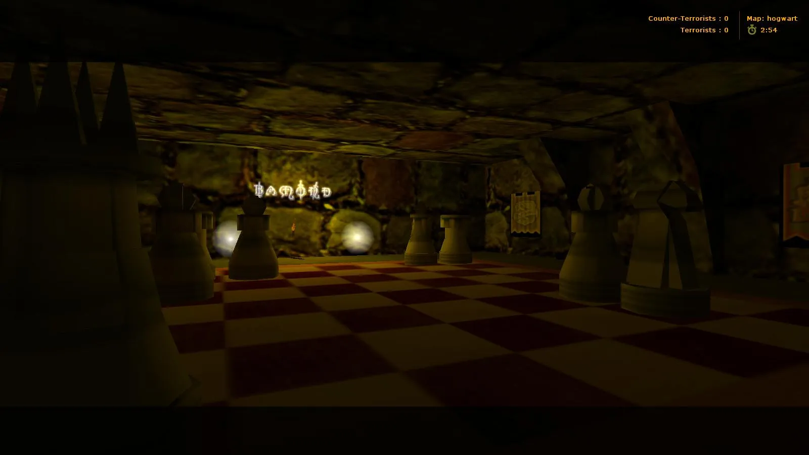 Карта deathrun_hogwarts для CS 1.6: deathrun-режим, точки, маршруты, .nav и оптимизация wpoly/epoly - скриншот 7