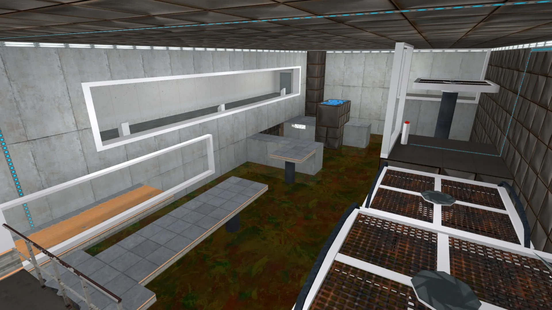 deathrun_aperture3 карта для CS 1.6: ловушки, антифлуд, .nav для ботов, баланс сторон и оптимизация - скриншот 6