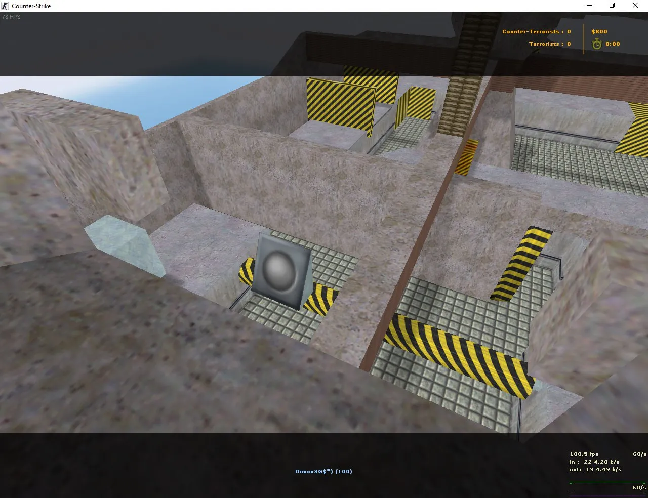 deathrun_crazyhop_v2 для CS 1.6: точки, раунды, тактика и настройка ботов без лагов - скриншот 2