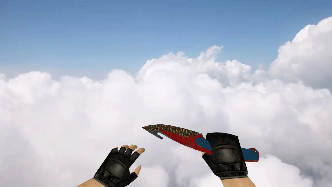 Gut Knife Project X v_ и p_ модели для CS 1.6: звуки, анимация осмотра, качество текстур - скриншот 3