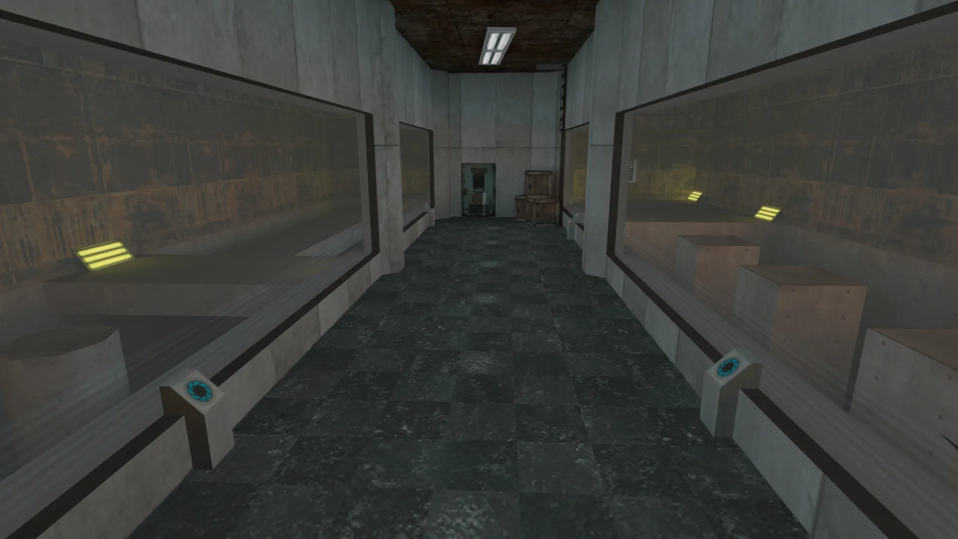 deathrun_aperture3 карта для CS 1.6: ловушки, антифлуд, .nav для ботов, баланс сторон и оптимизация - скриншот 2