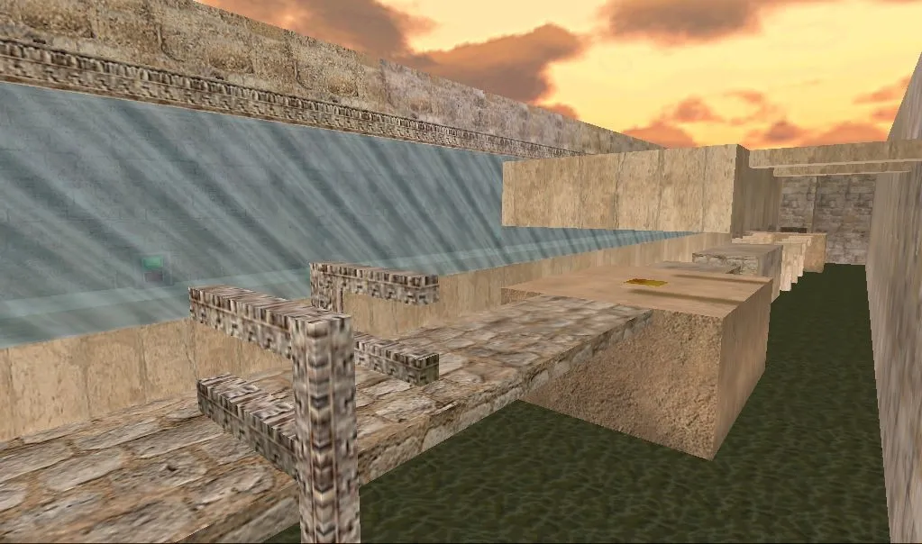 deathrun_golddust для CS 1.6: тактики, точки, нав для ботов и оптимизация карты - скриншот 9