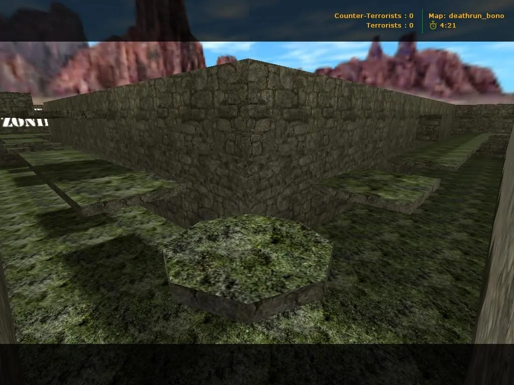 Карта deathrun_bono для CS 1.6: тактика, точки, .nav, оптимизация и настройка сервера - скриншот 1